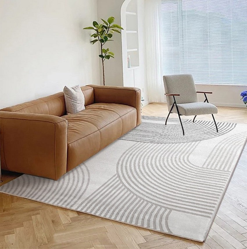 Modern Floor Rugs, Large Simple Grey Rugs, Contemporary Area Rugs for Office, Floor Rugs for Bedroom, Dining Room Floor Rug, Large Floor Rugs for Living Room