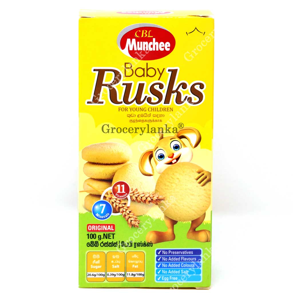 Munchee Baby Rusks 100g