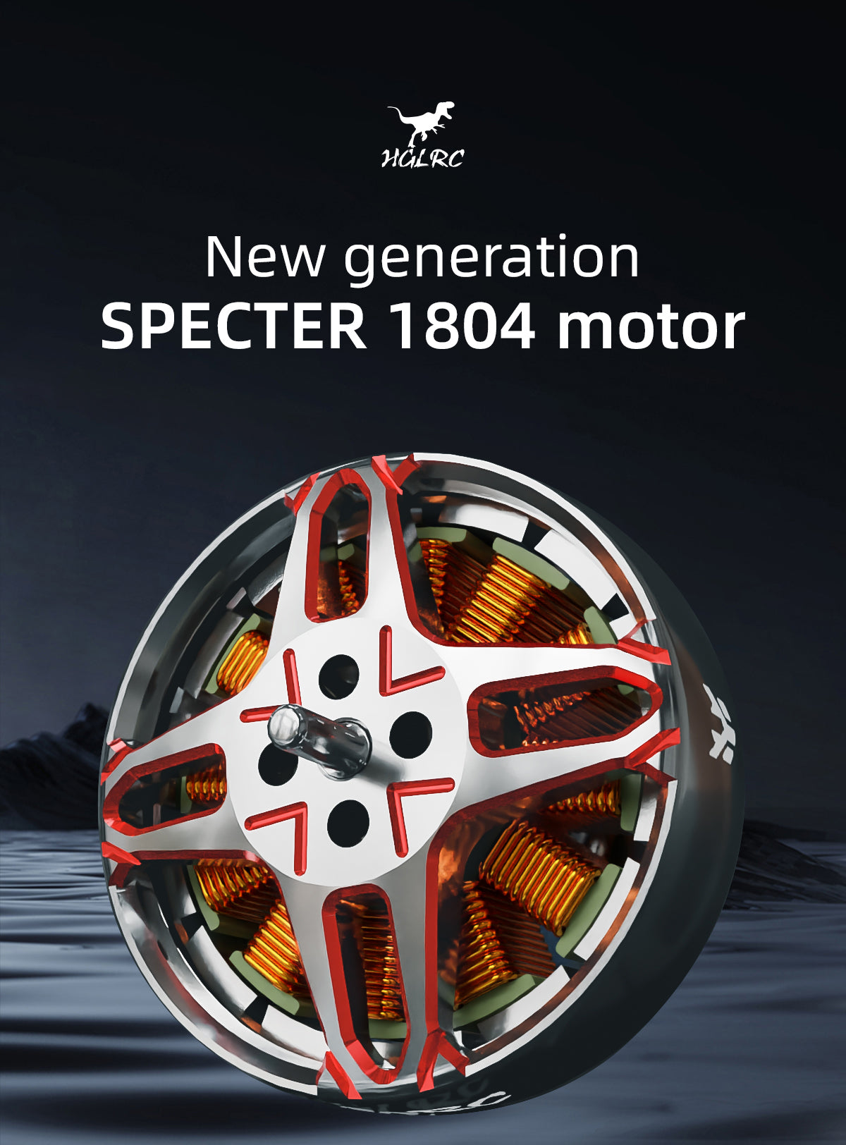HGLRC SPECTER 1804-3500KV Drone Motor