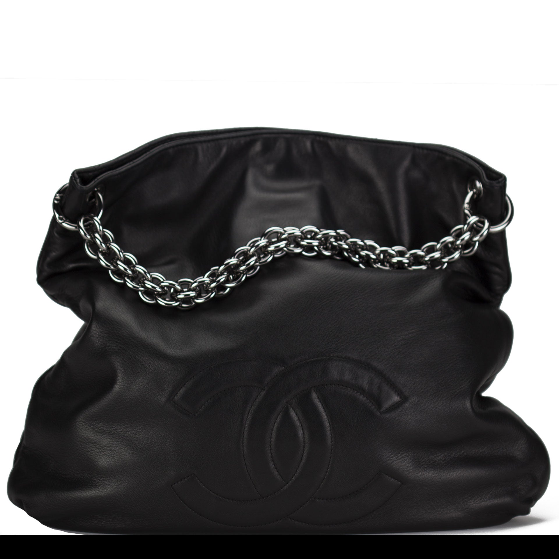 Chanel Chunky Chain Soft Lamb Tote