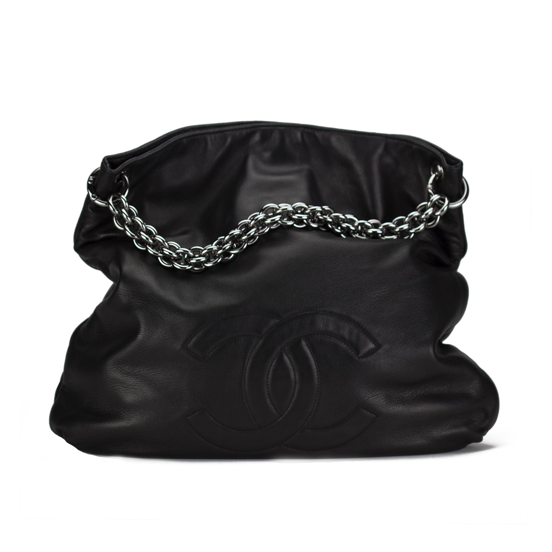 Chanel Chunky Chain Soft Lamb Tote