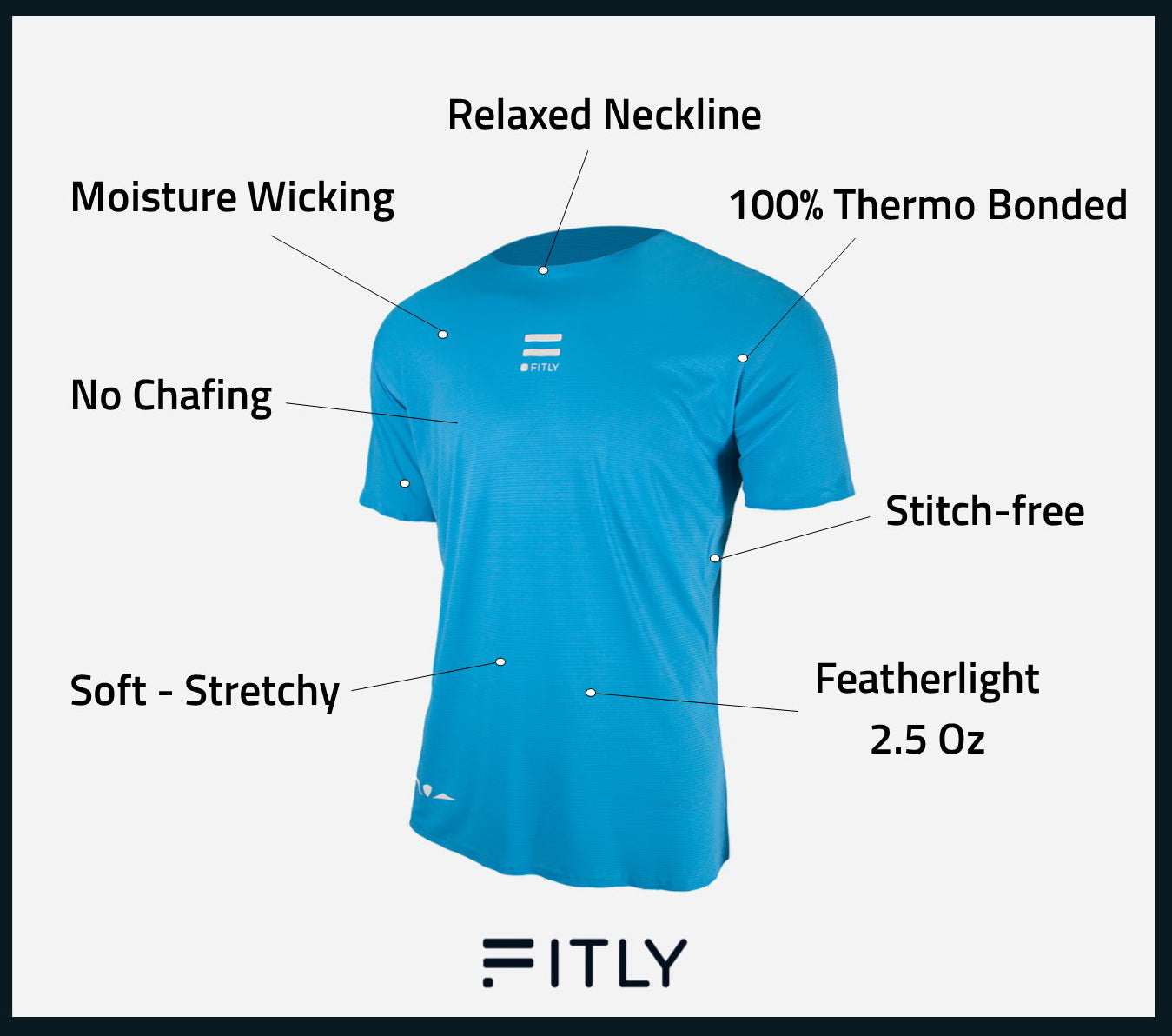 FITLY Ultralight Running Shirt for Women