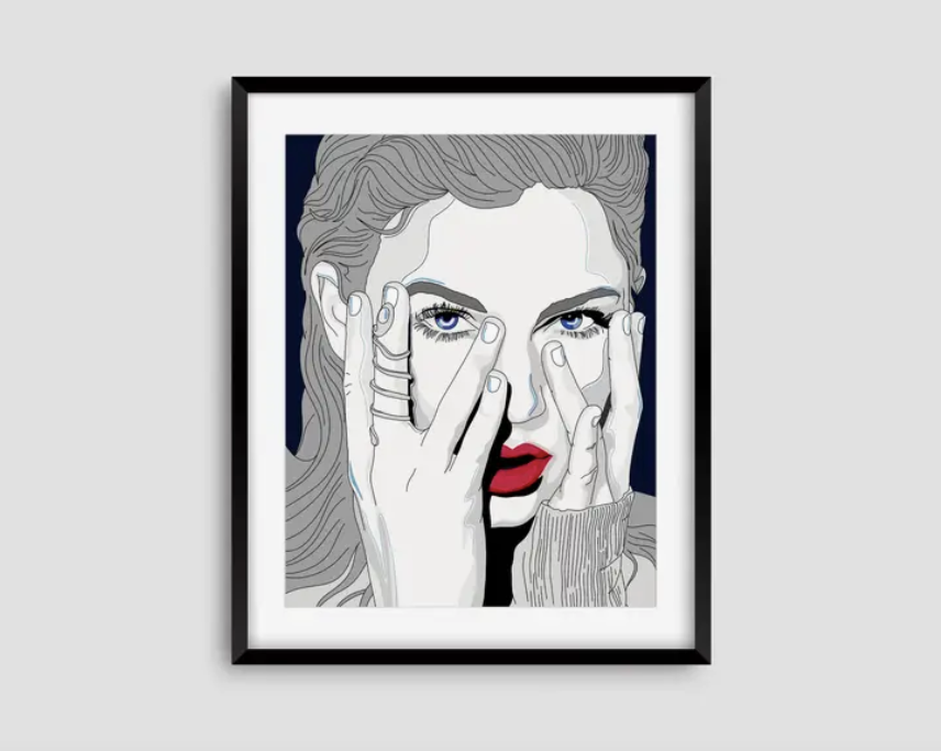 Taylor Swift Reputation 8x10 Print