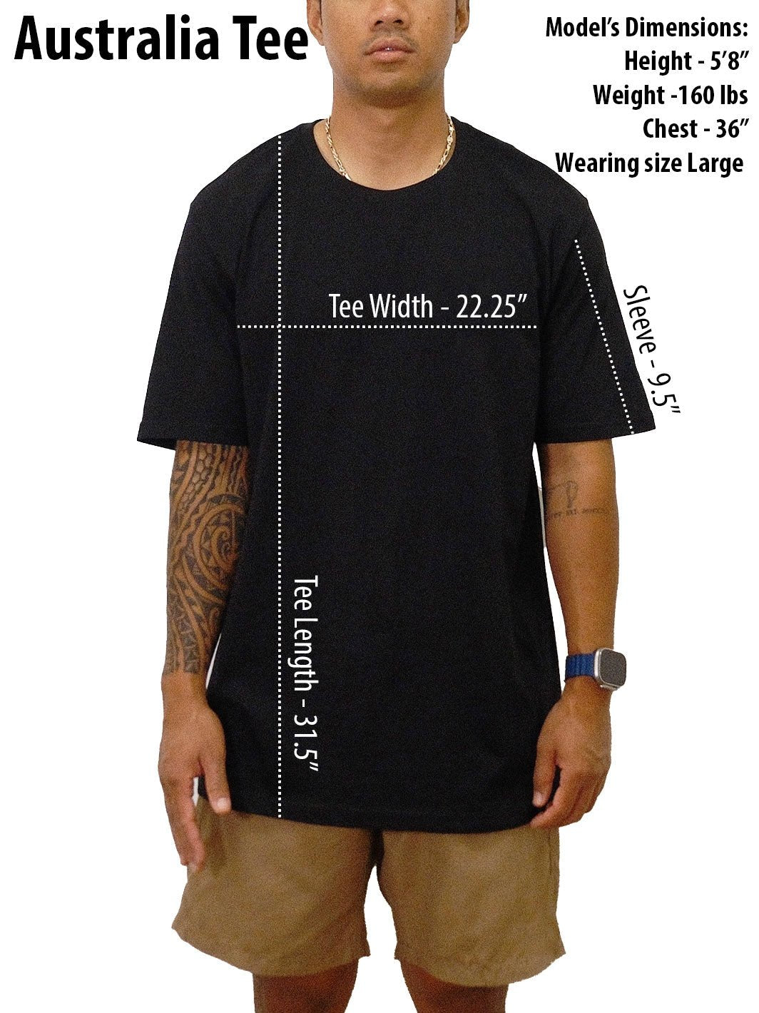 T&C Surf Australia OG Logo Tee Sage Fade