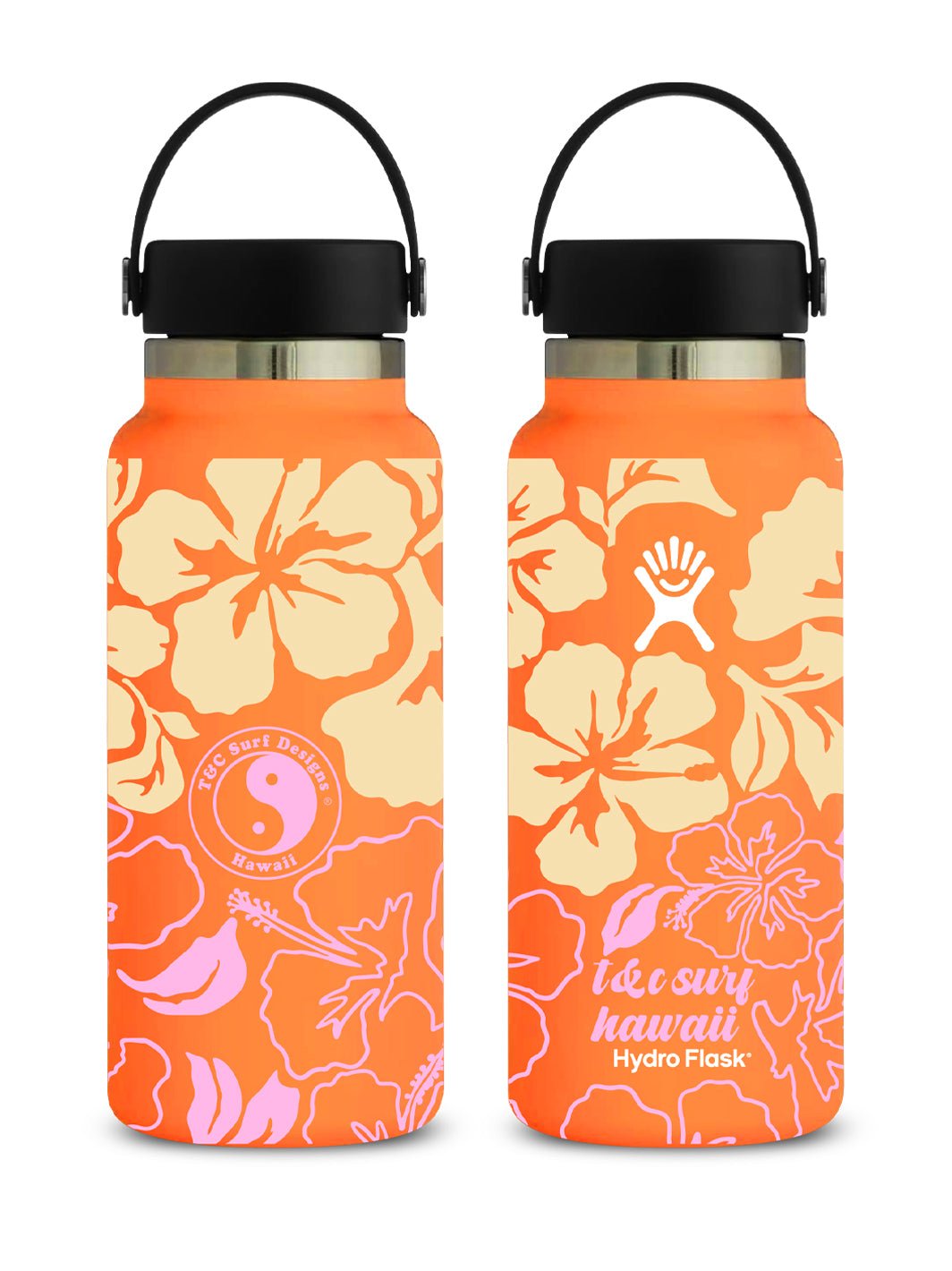 T&C Surf 32 oz Aloha Print Hydro Flask