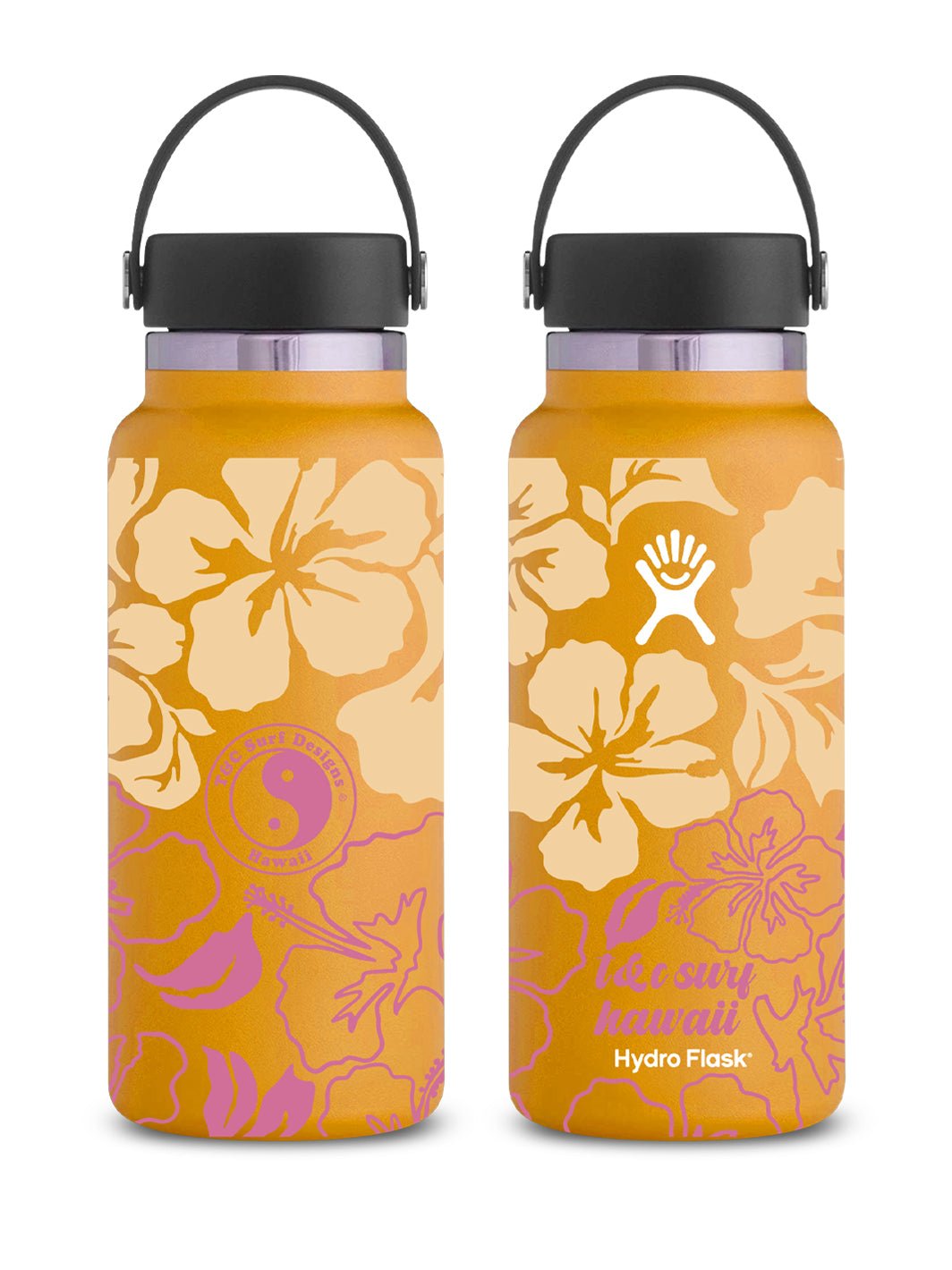 T&C Surf 32 oz Aloha Print Hydro Flask
