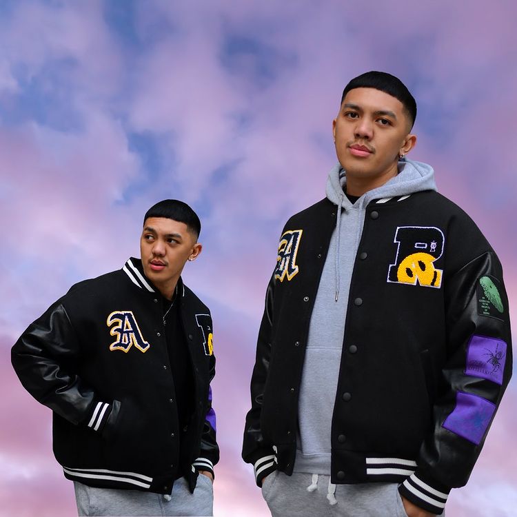 Varsity Jacket with Custom Aesthetic Patching