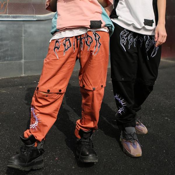 Editor Metal Logo Convertible Pants