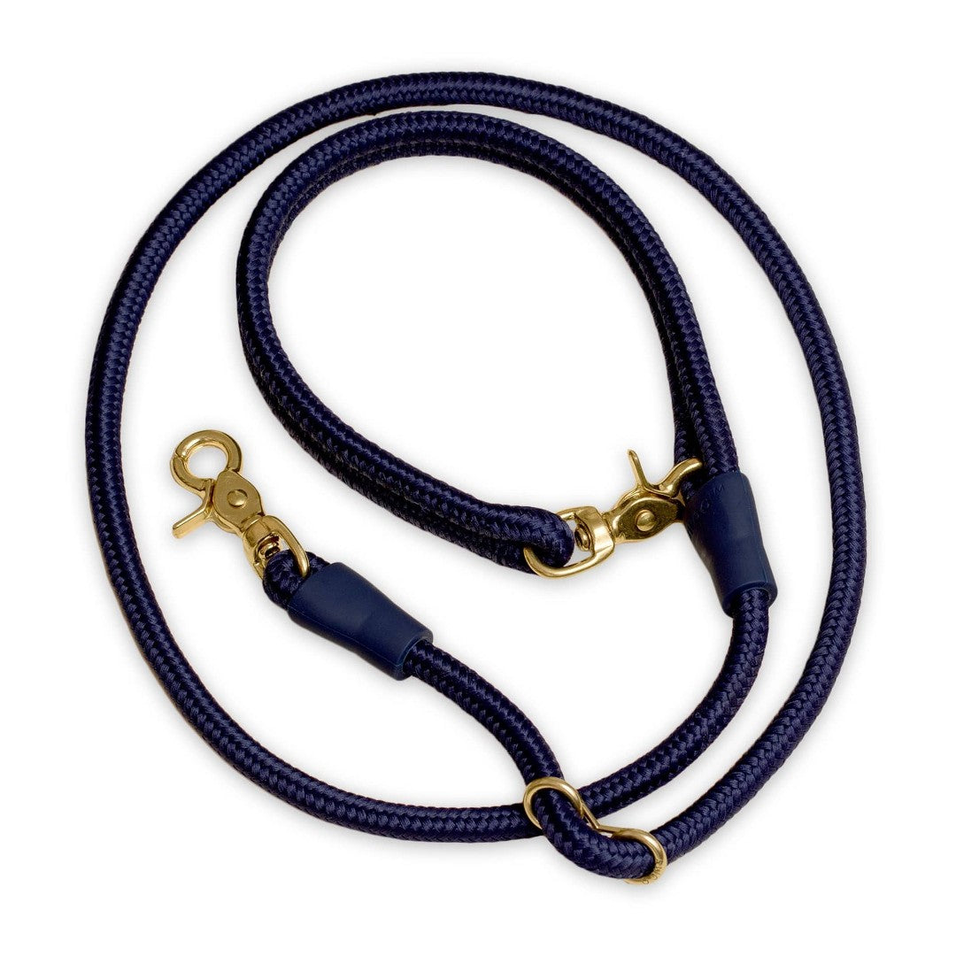 Eco-Friendly Everyday Leash in Navy Blue