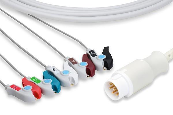 Philips Compatible Direct-Connect ECG Cable