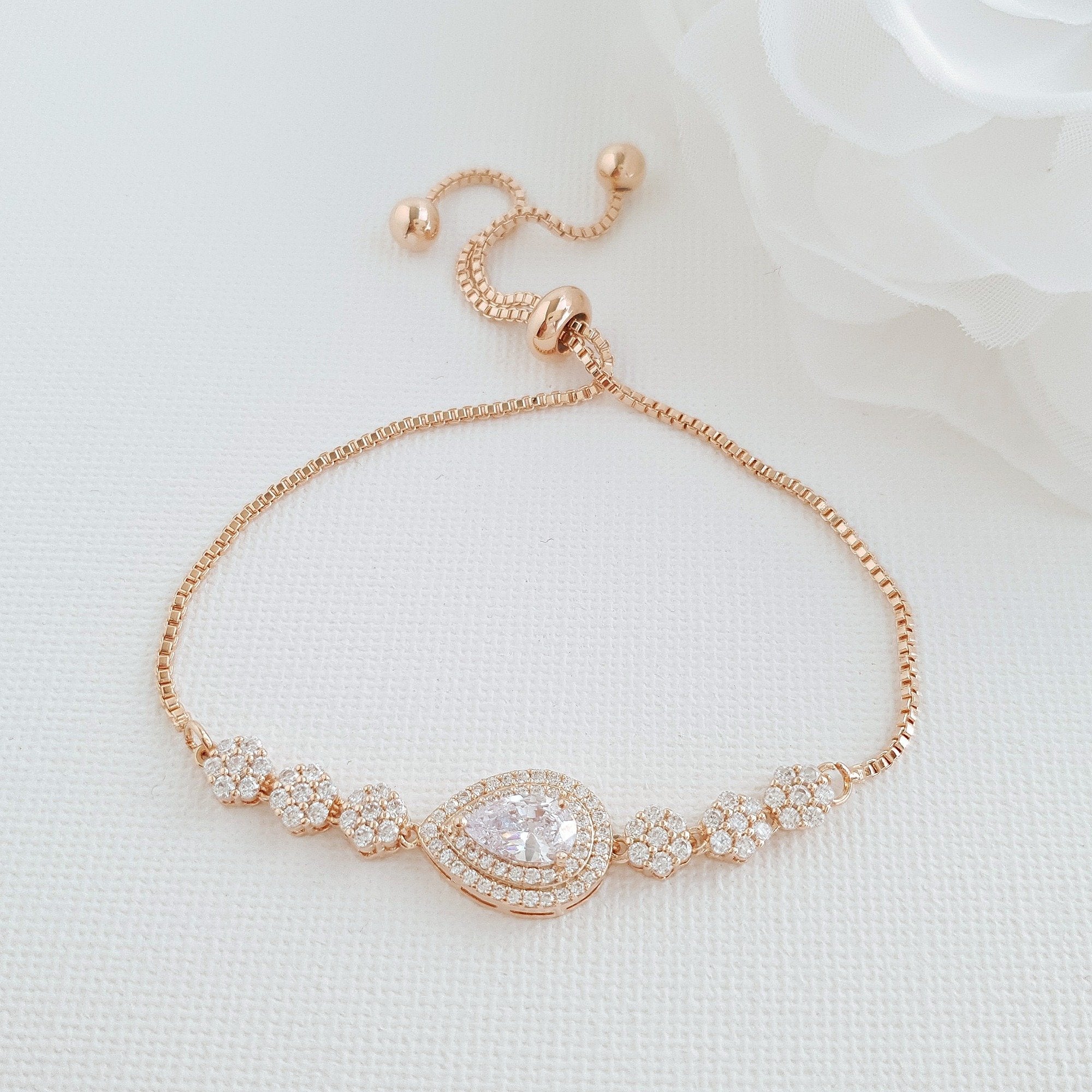 Wedding Slider Bracelet- Joni