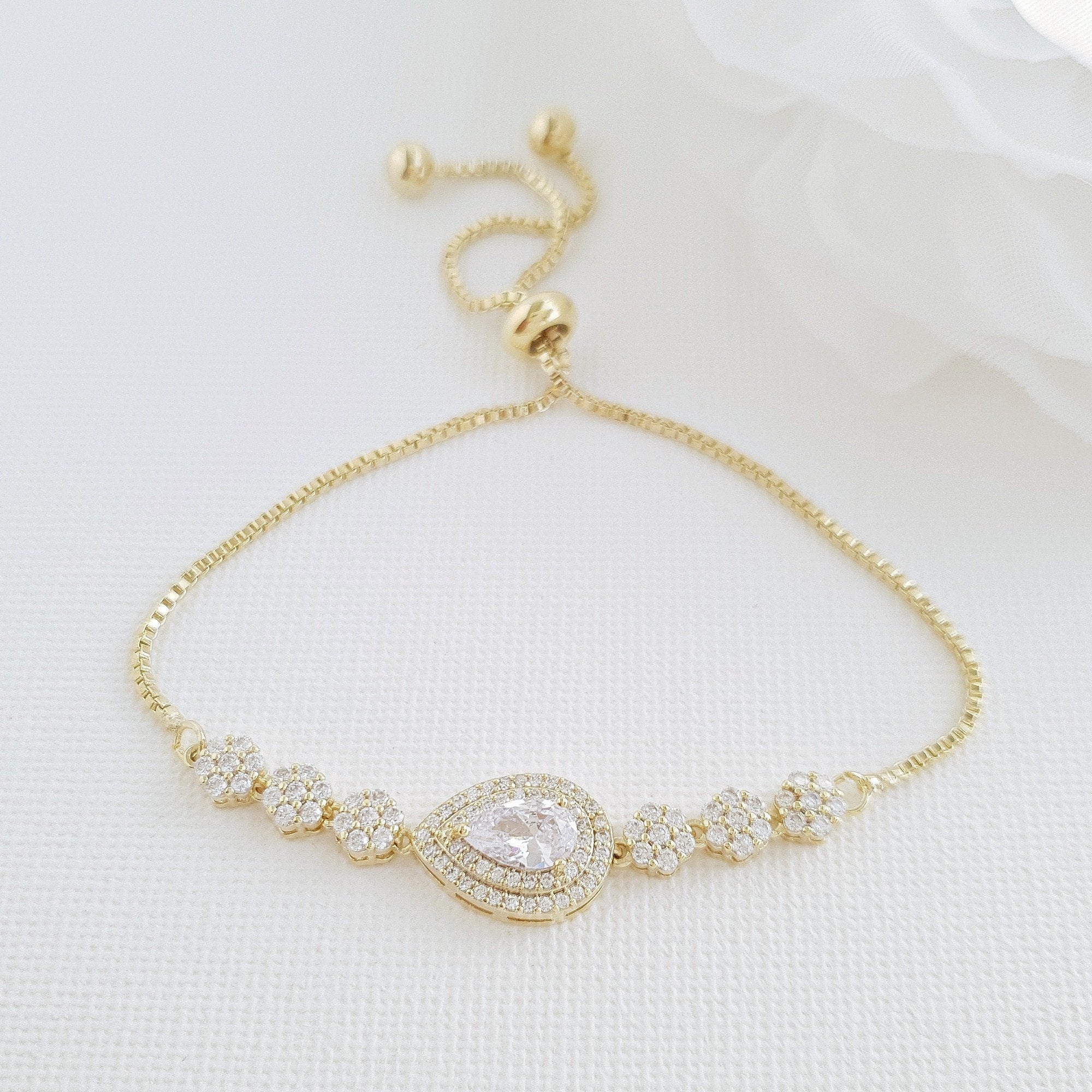 Wedding Slider Bracelet- Joni