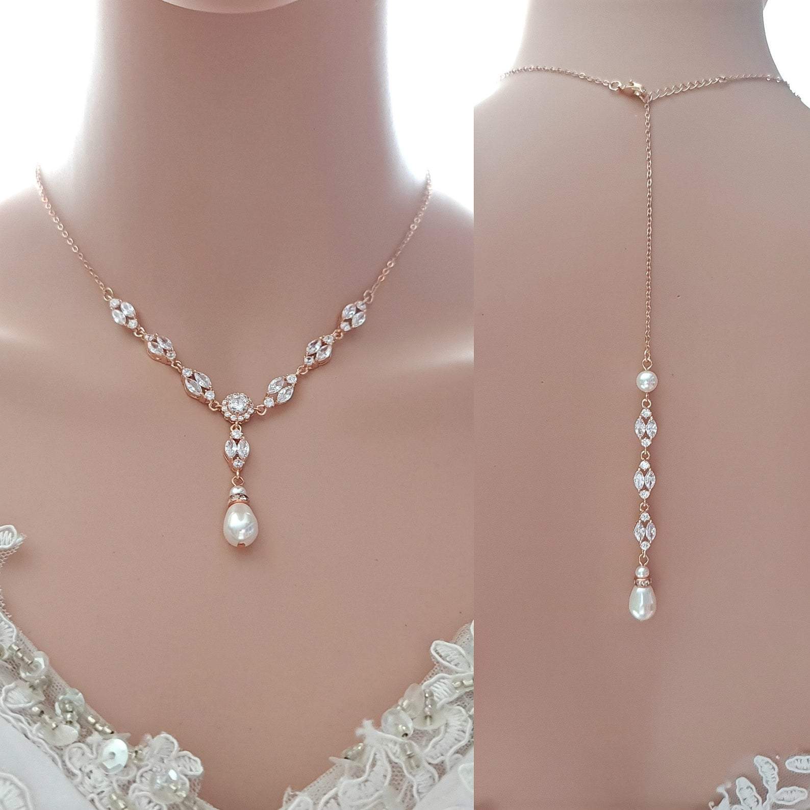 3 Piece Jewelry Set for Wedding- Hayley