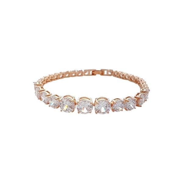 Silver Zirconia Bracelet- Nora