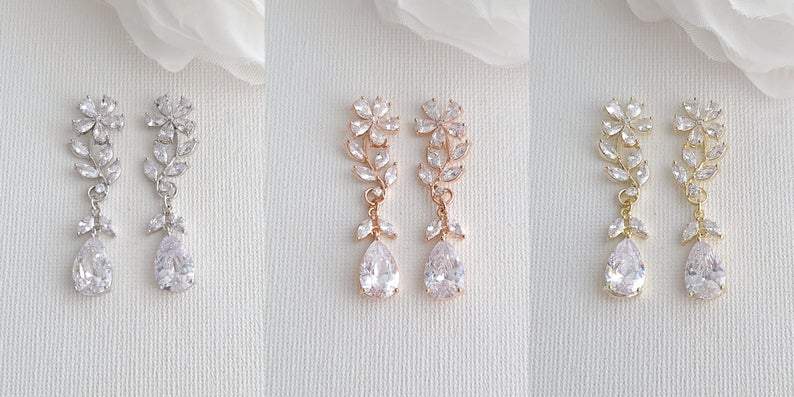 Rose Gold Jewelry Set for Wedding-Daisy