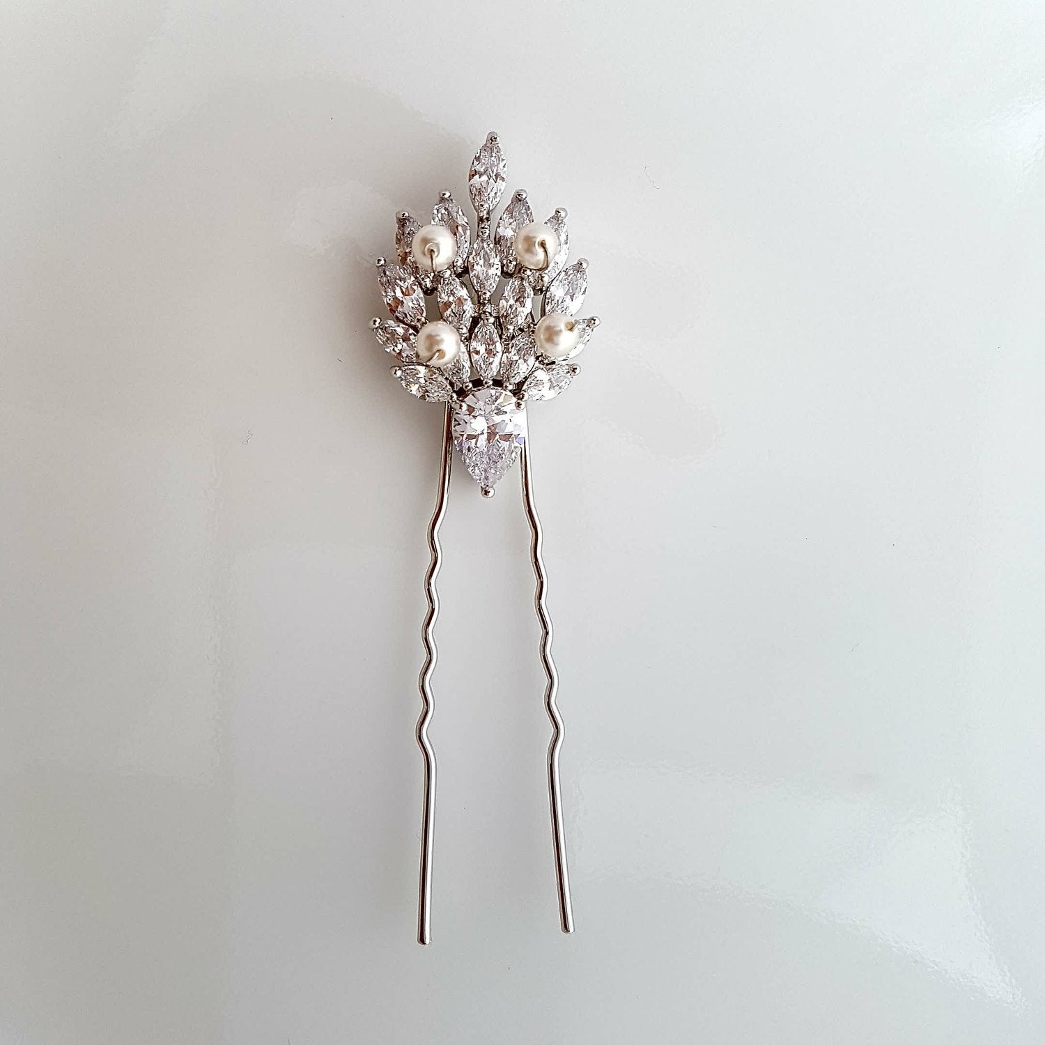 Wedding Hair Pins for Brides-Abby
