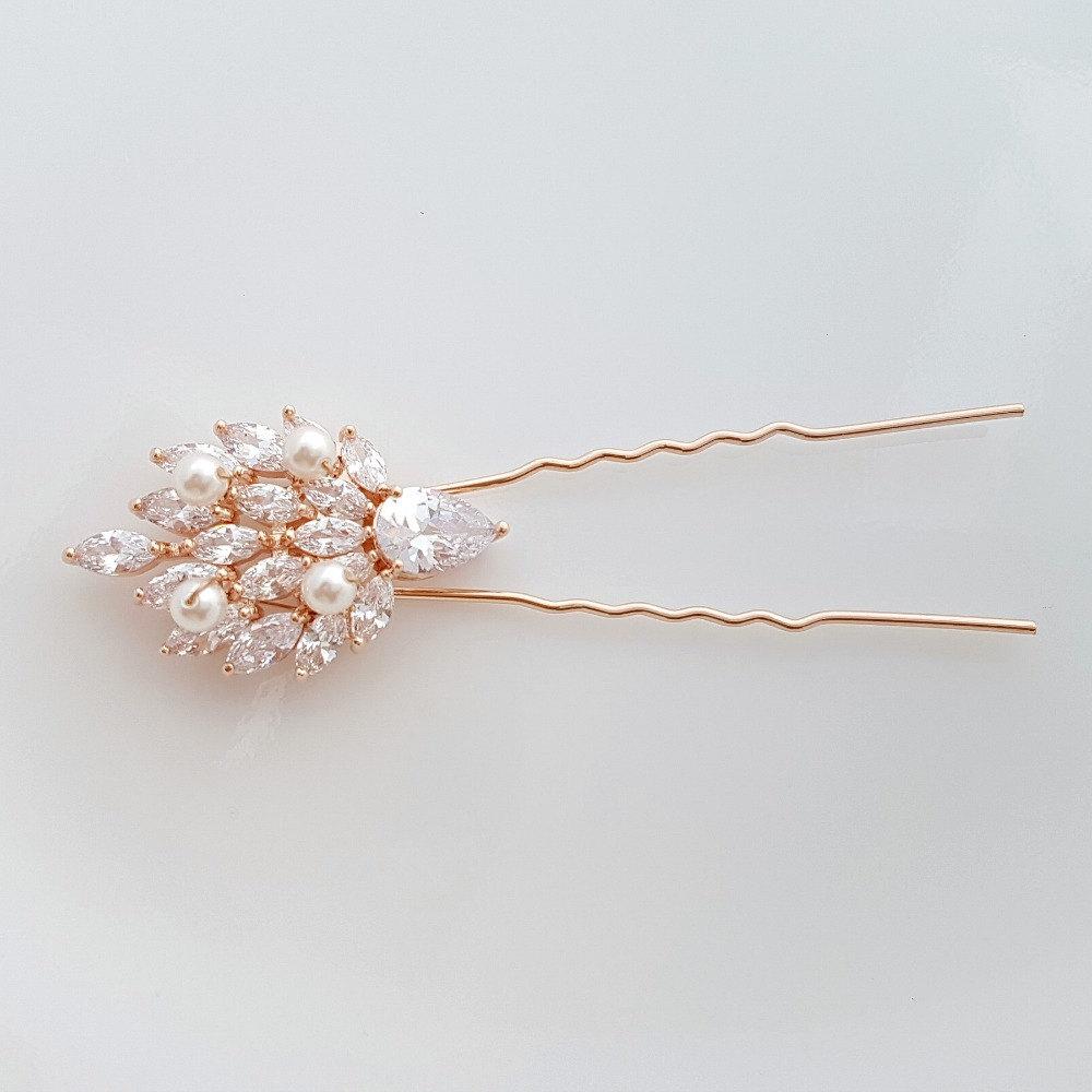 Wedding Hair Pins for Brides-Abby