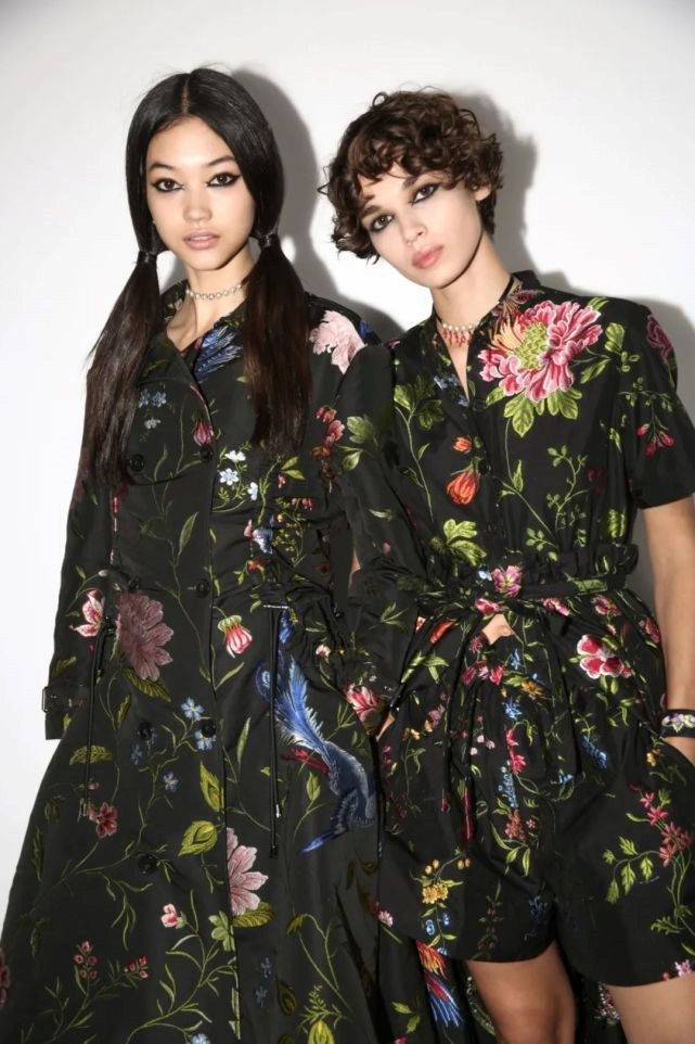Dior backstage of the 2023 spring and summer show