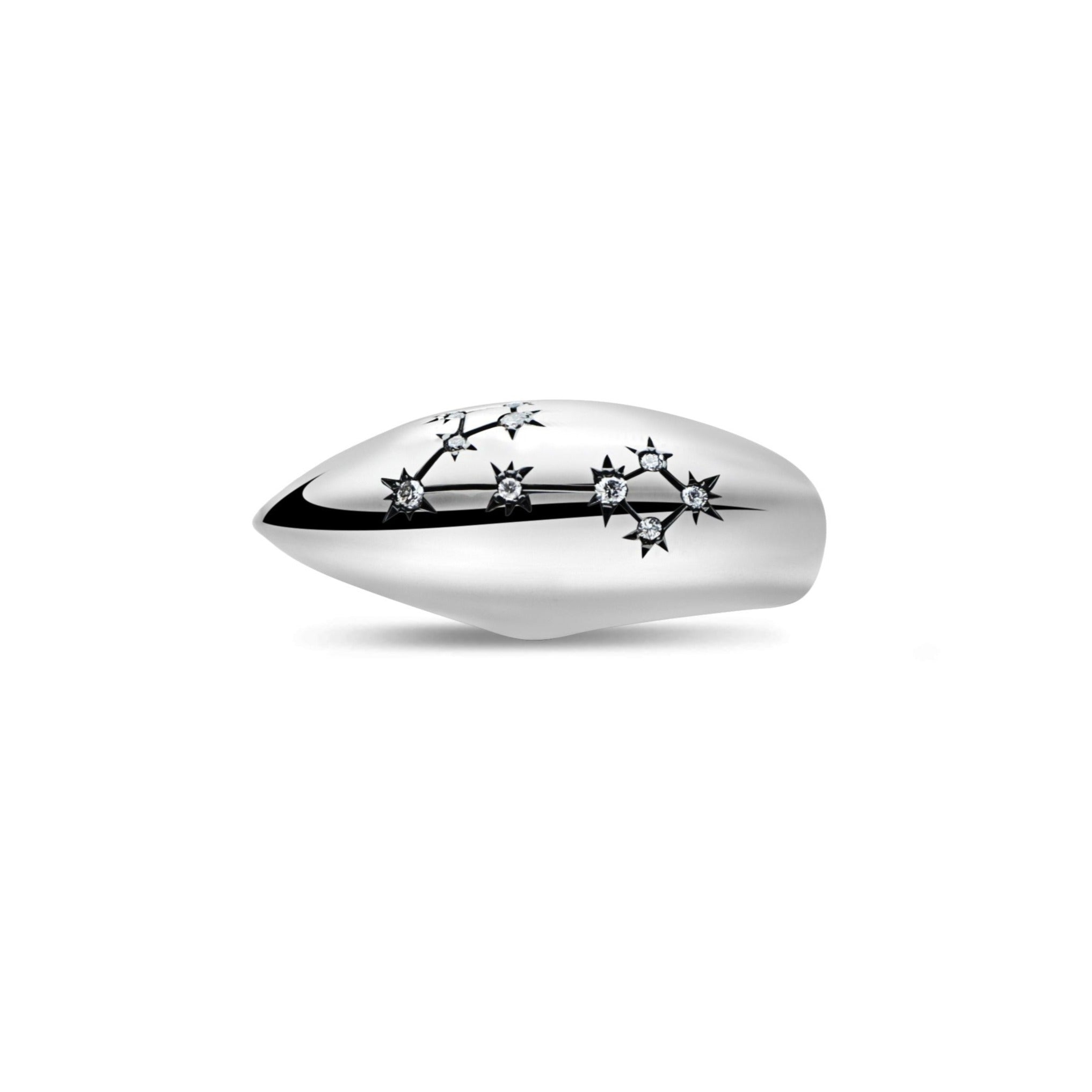 Horus Origin Ring No1 Silver - Constellations