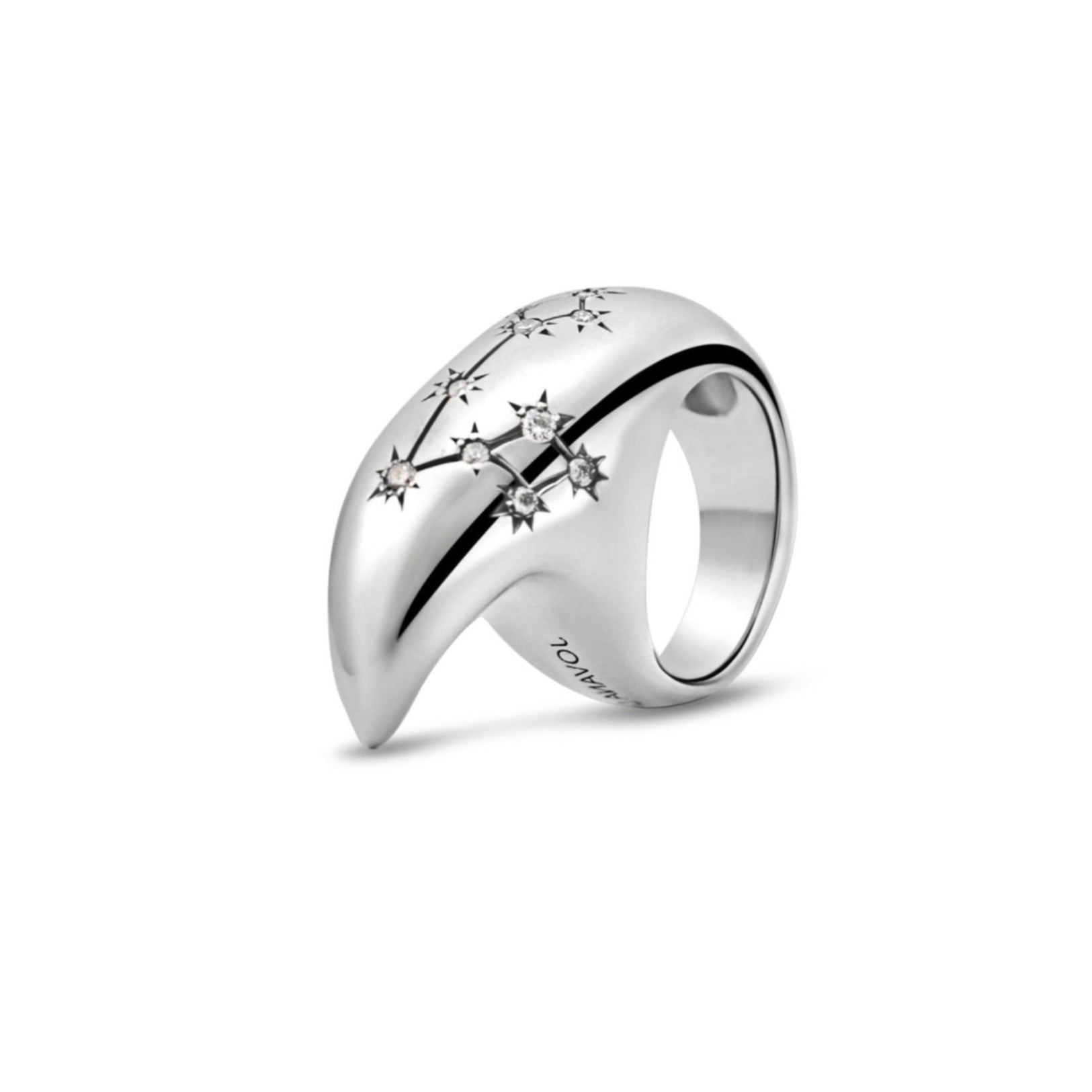 Horus Origin Ring No1 Silver - Constellations