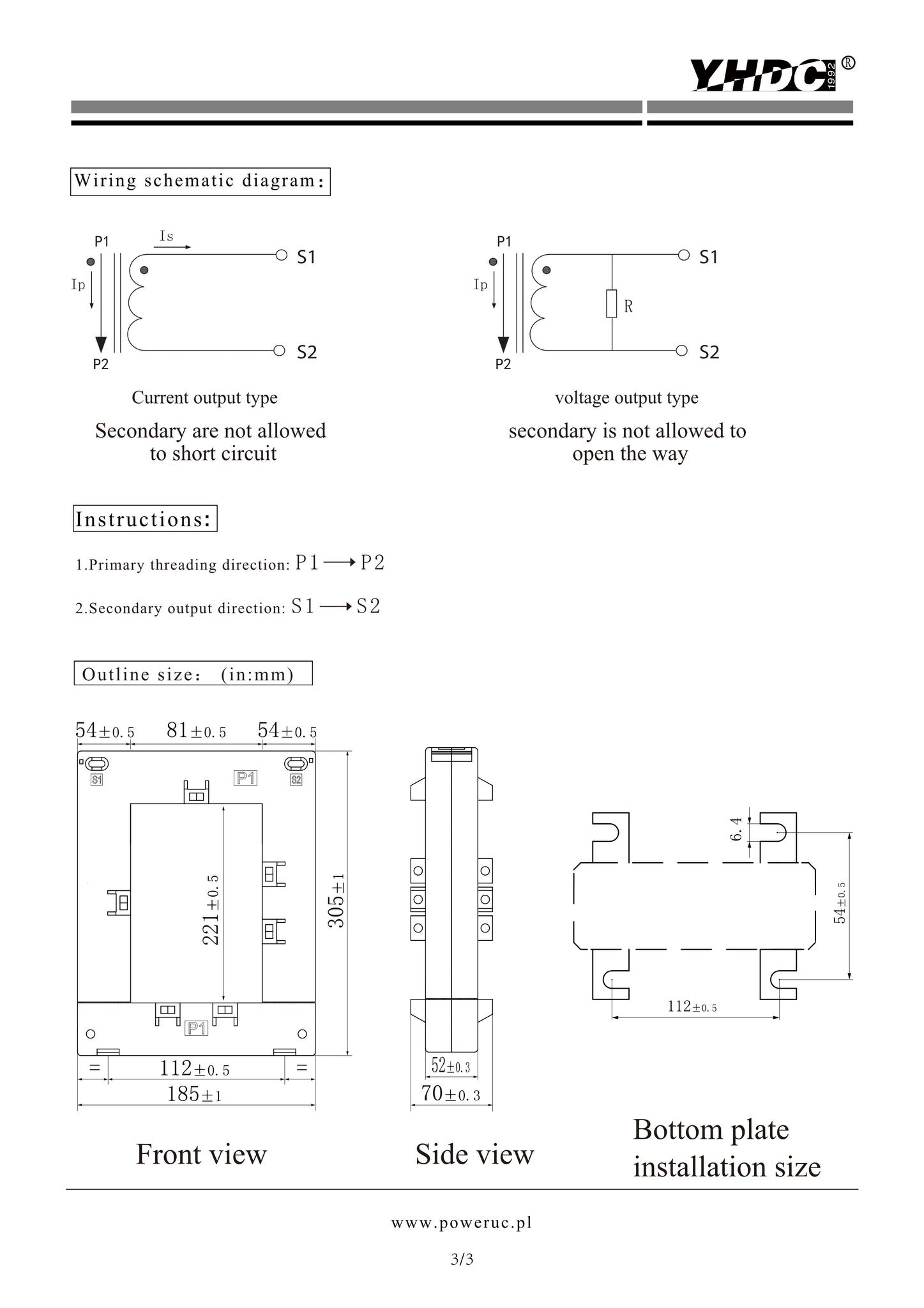 Current Sensor – Tagged "Type_Split Core Current Sensor&quot