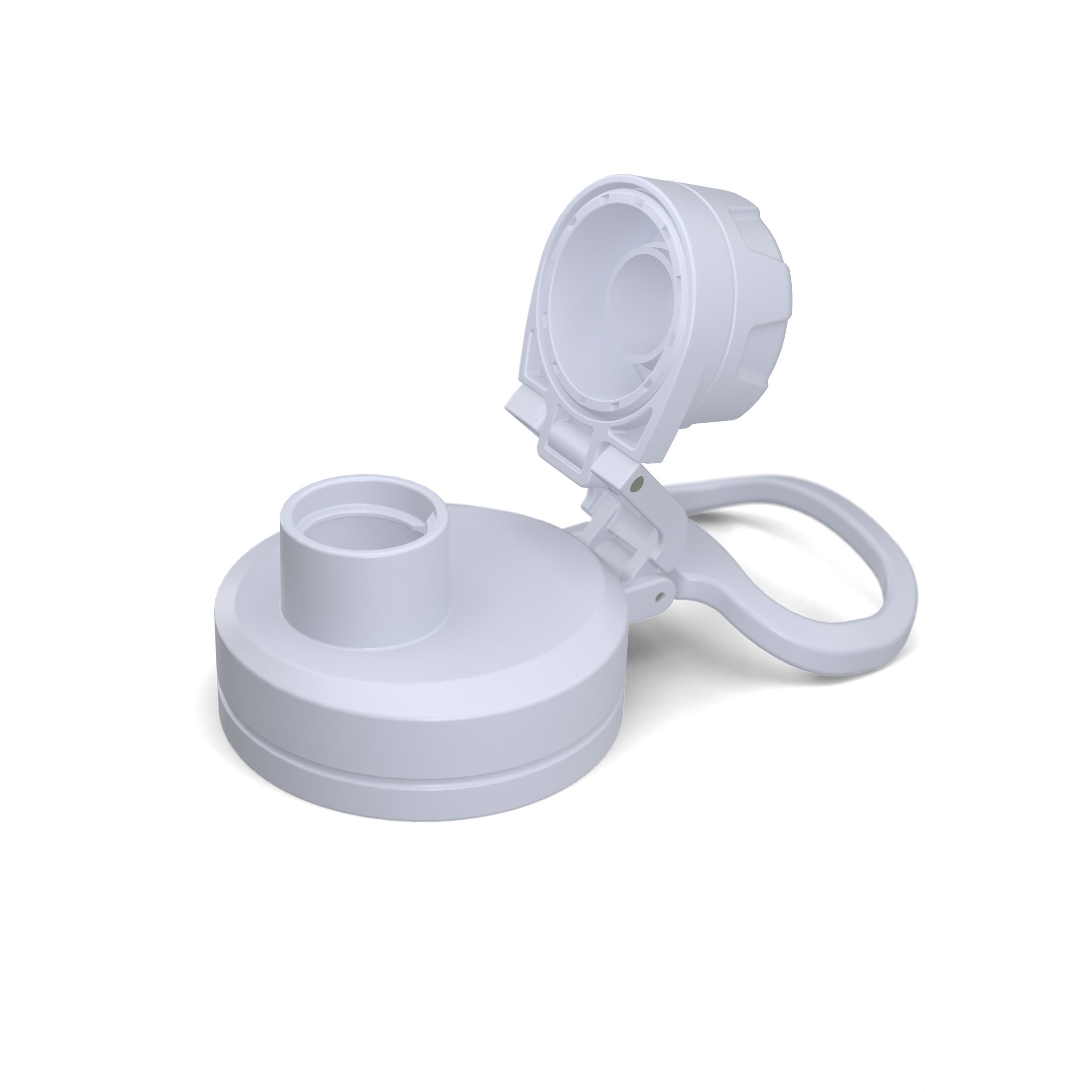 Chug Lid With Flexible Handle - Ice