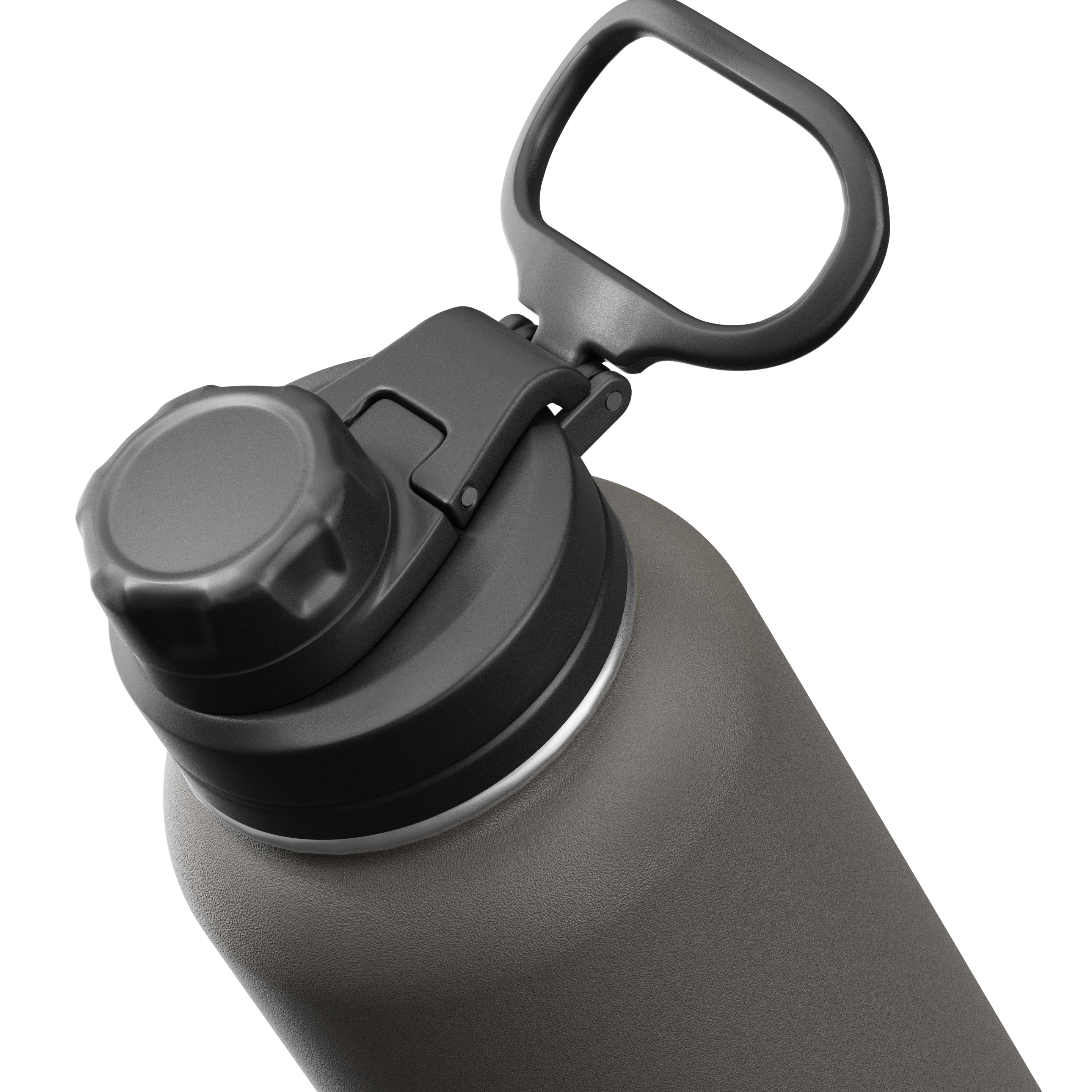 Chug Lid With Flexible Handle - Ice