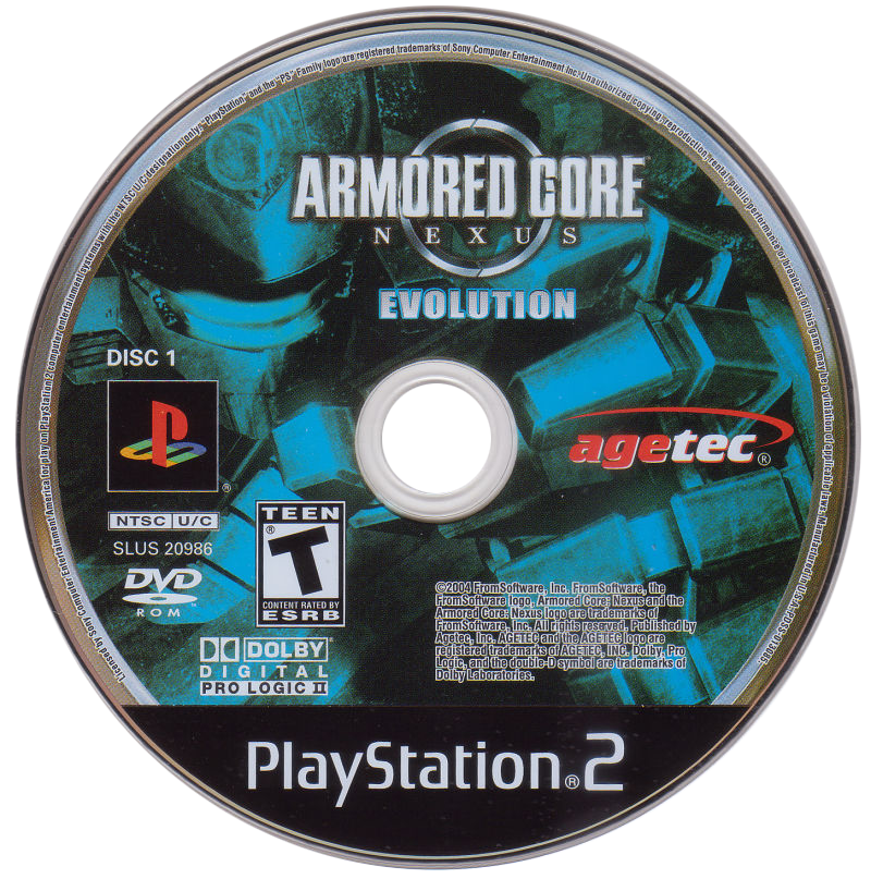 Armored Core: Nexus - PlayStation 2 (PS2) Game