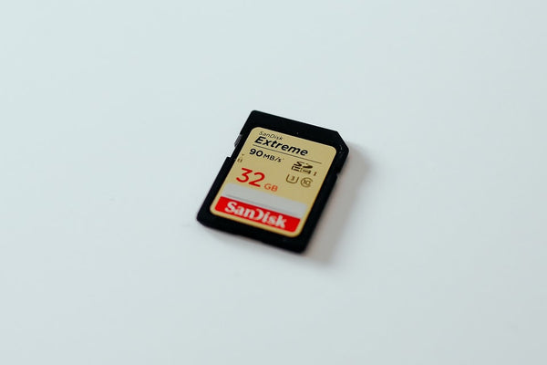 SD card appearance