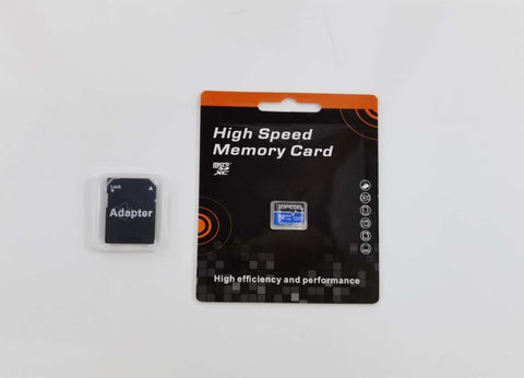 micro SD card and adapter