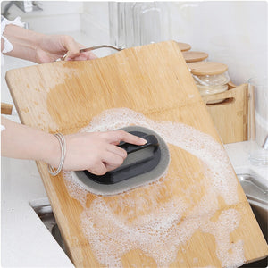 Scrubber Sponge For Build Up Removal on Kitchen Pots, Pans, Bath Fixtures, Cutting Boards Clean Tool