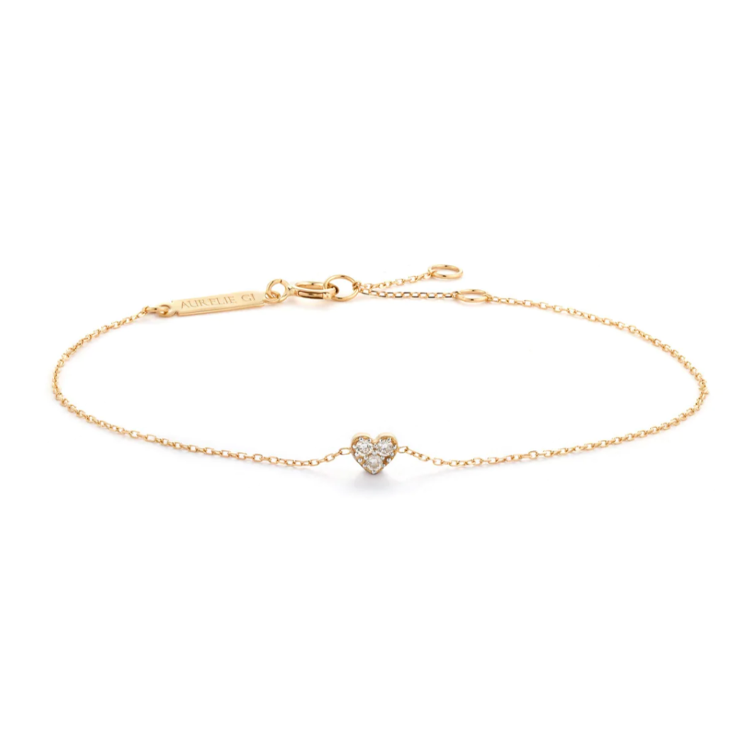 SOPHIE | Diamond Heart Bracelet