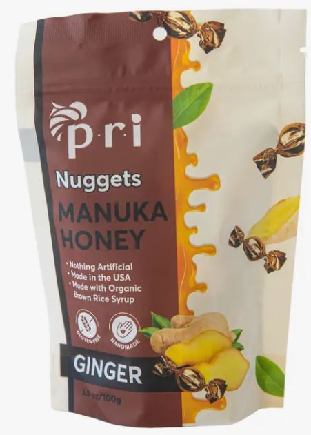 Manuka Honey and Ginger Nuggets