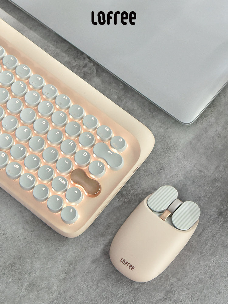 All about the Lofree Milk Tea mechanical keyboard