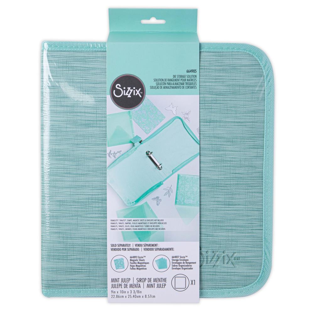 Sizzix Framelits & Thinlits Die Storage Solution: Mint Julep
(664905)