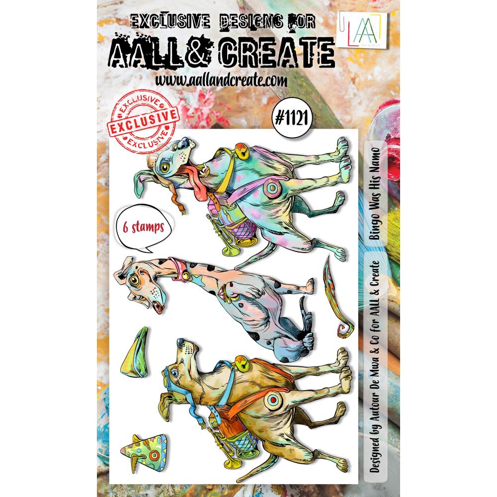 AALL And Create A6 Photopolymer Clear Stamp Set: Bingo Was His Namo (5A0020SL1G3L5)
