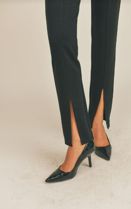 Roundabout Front Slit Pant