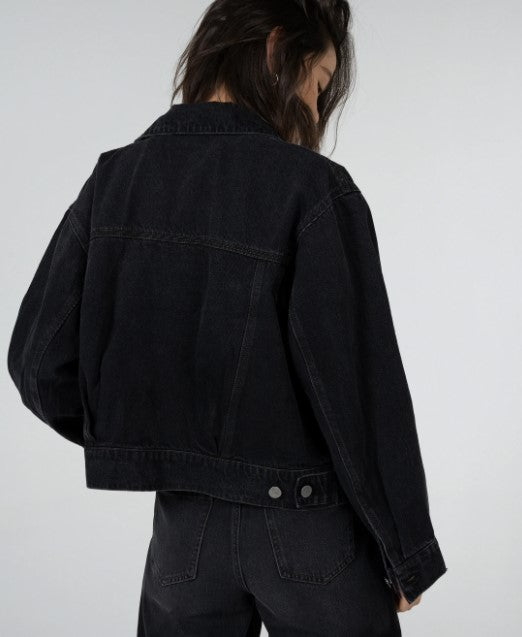 Molly Black Denim Jacket