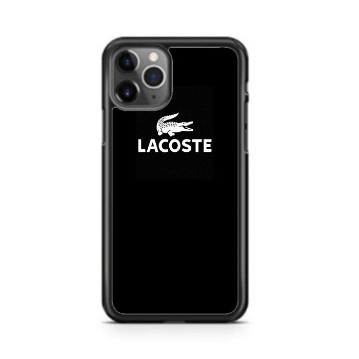 lacoste black Case iPhone 15 Pro