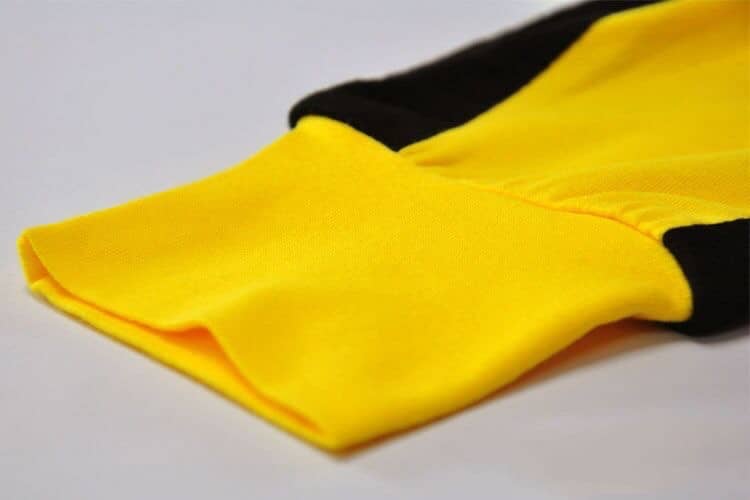 cuff of Bruce Lee Yellow Jumpsuit Kung Fu Costume in Game of Death