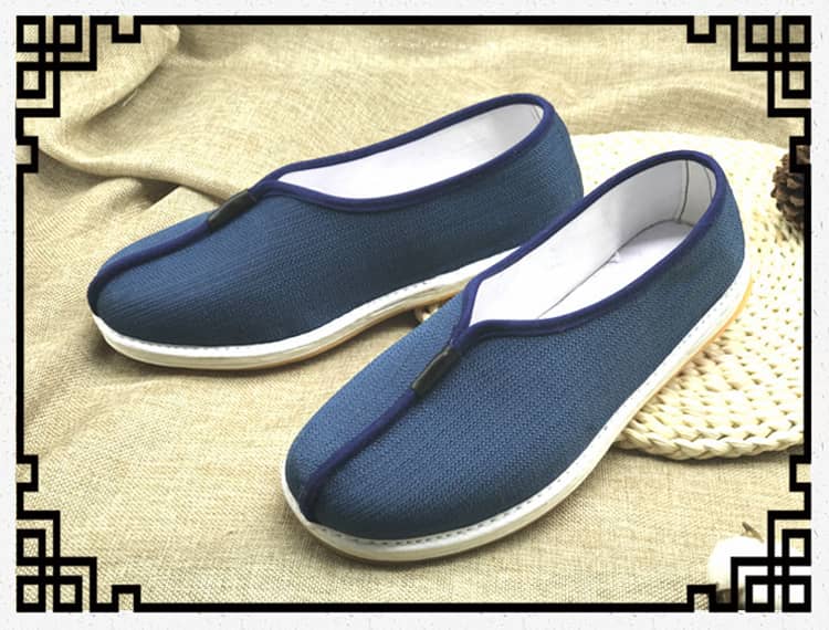 Blue Shaolin Monk Shoes