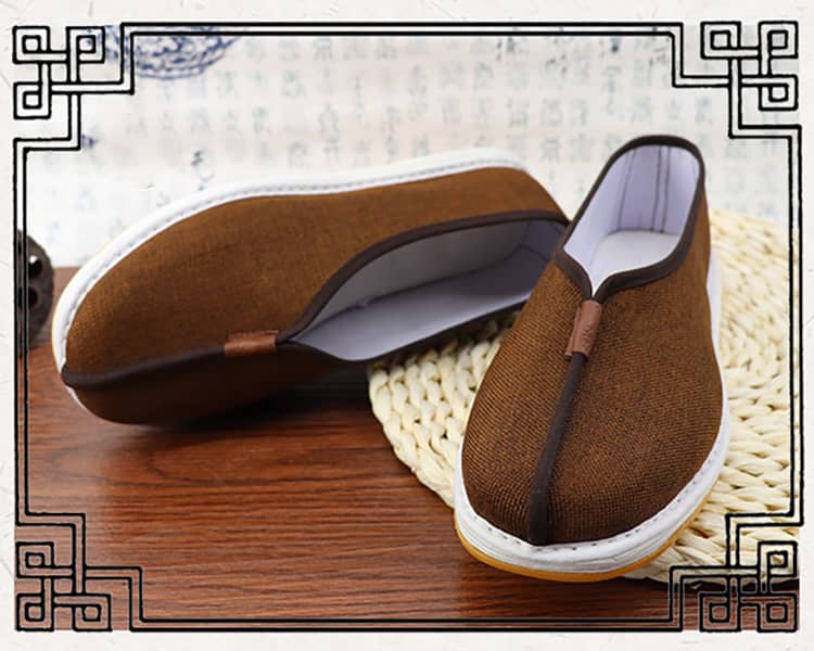 Coffee Shaolin Monk Shoes