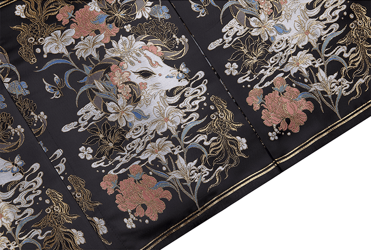 Pattern of Mamian Hanfu Skirt