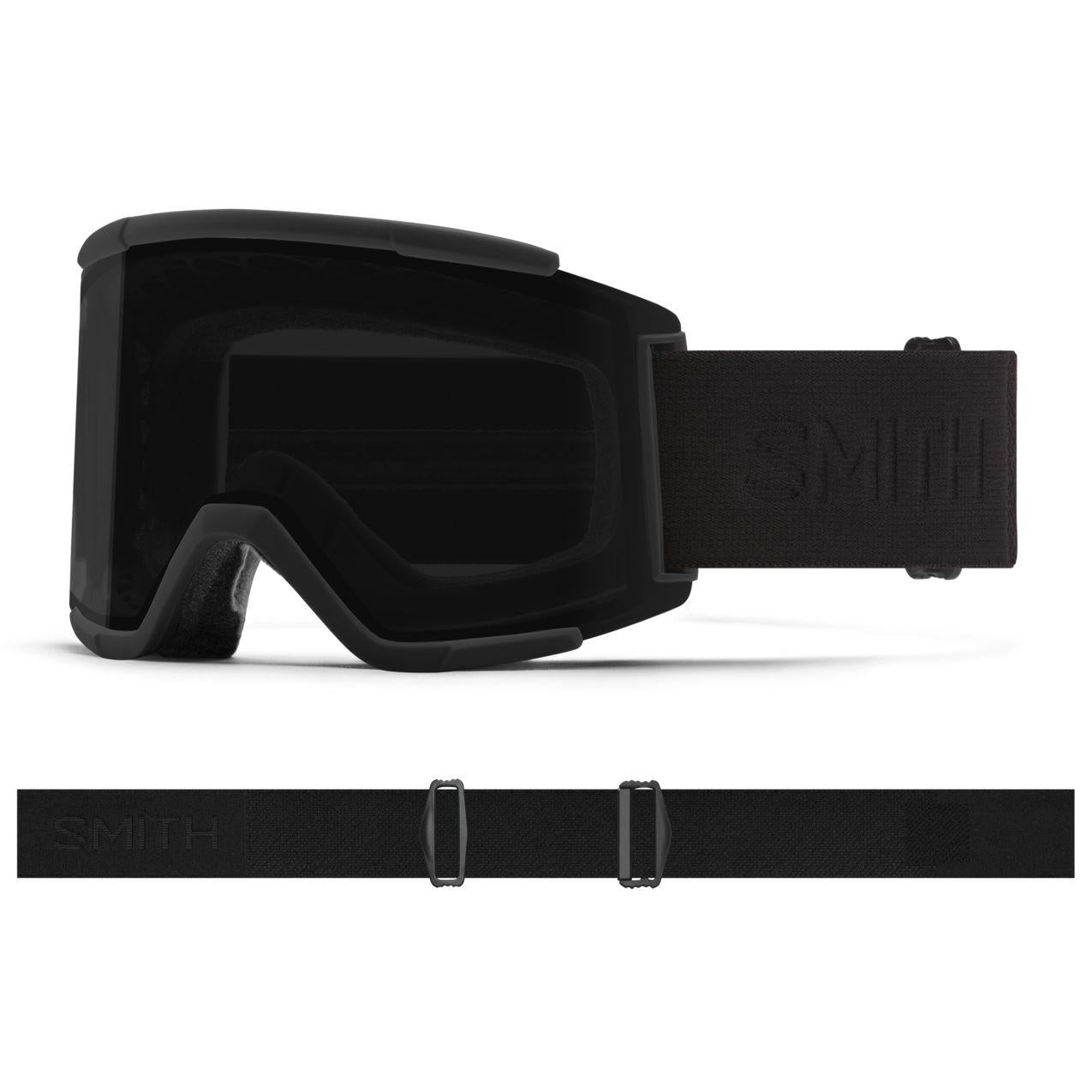  Smith Optics Snow Goggles M00702 Squad XL Low Bridge Goggles 