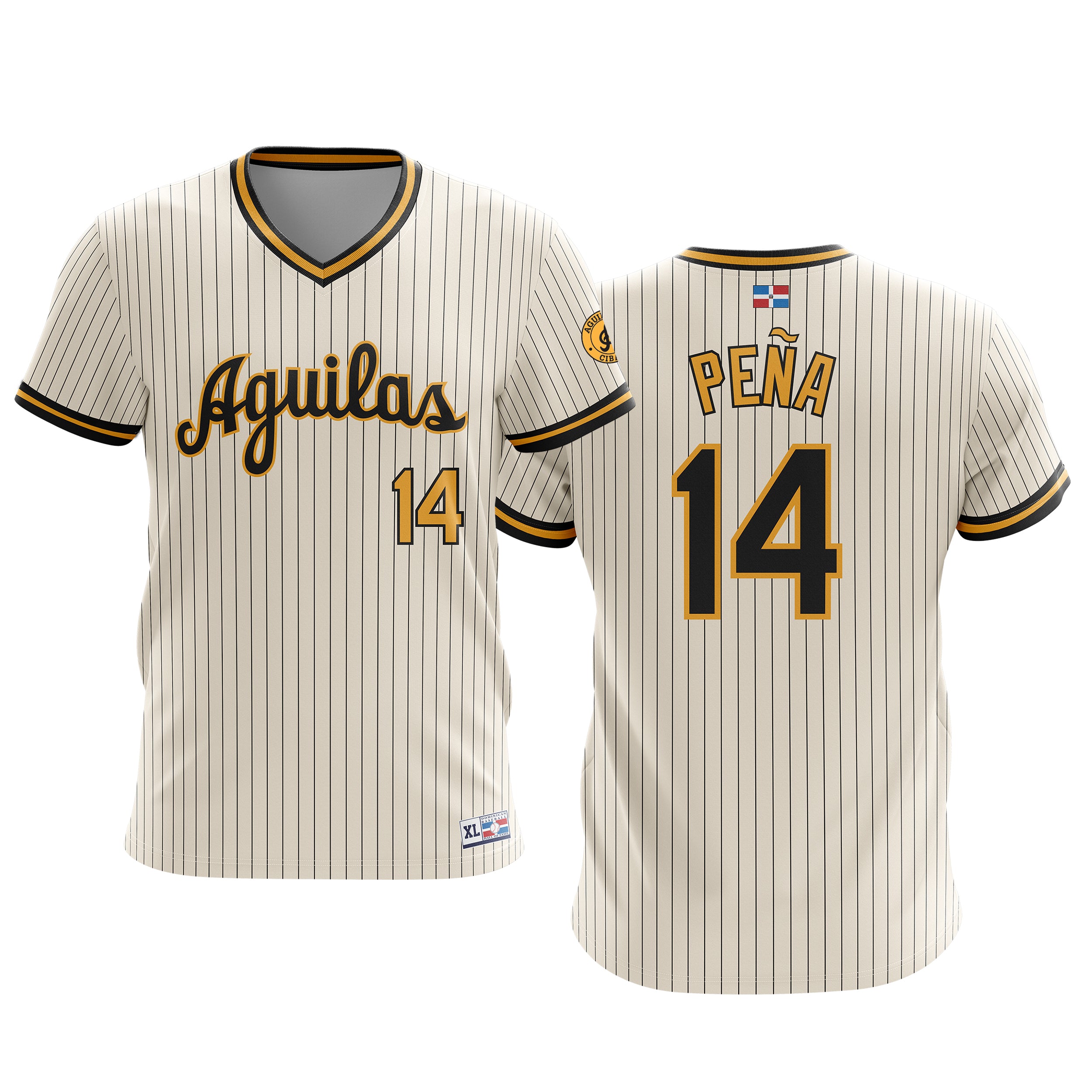 Dominican Baseball Team - Aguilas - Hall of Fame Jersey 