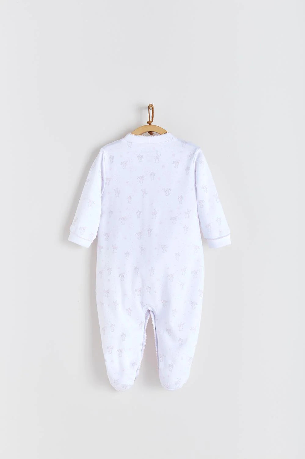 Colette Wishing Pima Cotton Footed Pajama - Pink