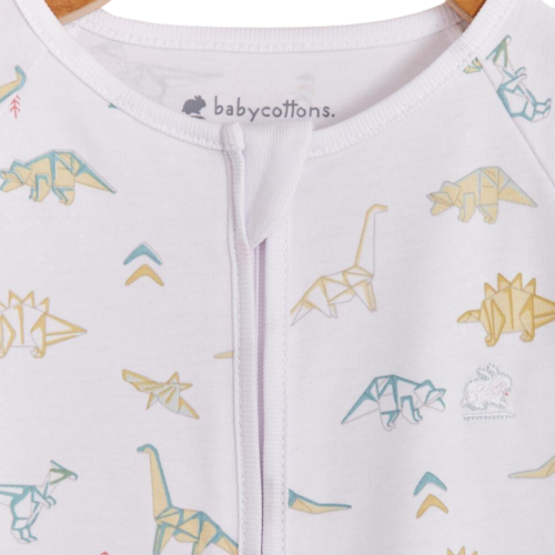 Dino Origami Footless Pajama