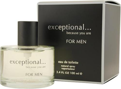 EXCEPTIONAL-BECAUSE YOU ARE by Exceptional Parfums EDT SPRAY 3.4 OZ