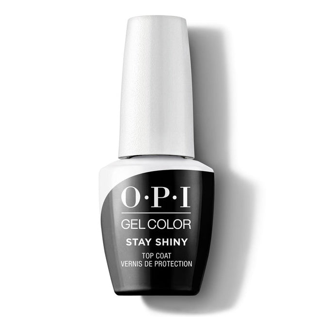 Stay Shiny Top Coat | GC003 | 15mL / 0.5 fl oz | GelColor| Gel Nail Polish | OPI