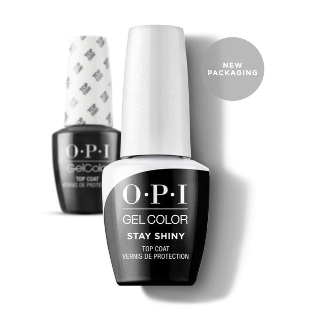 Stay Shiny Top Coat | GC003 | 15mL / 0.5 fl oz | GelColor| Gel Nail Polish | OPI